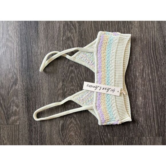 NWT For Love & Lemons Corinna Knit Bralette Size Small - Picture 3 of 5